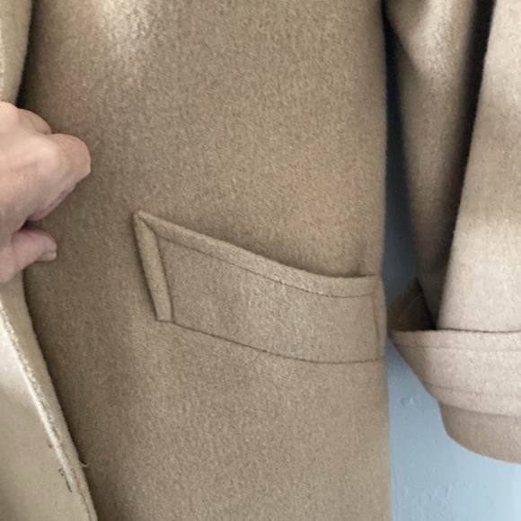 VTG camel hair long coat La Fleurette for Leigh’s dept store excellent cond’n - Picture 4 of 13